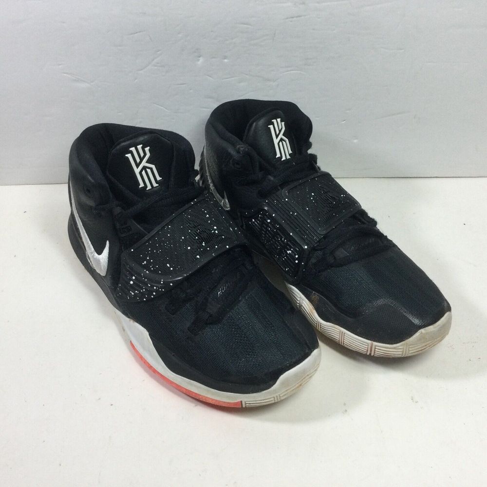 Nike Kyrie 6 GS Basketball Shoes Youth Boys Size 5.5Y Black Sneakers BQ5599-001‎